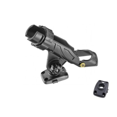 Rotating dual-adjustment rod holder for boats | Alphaboat