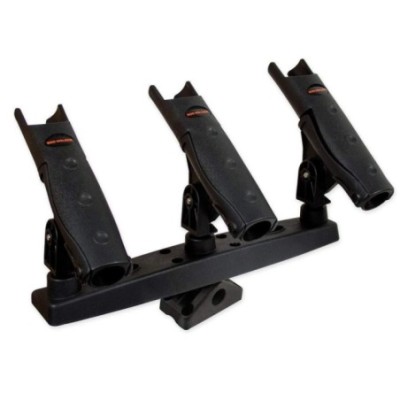 Alphaboat triple folding rod holder with 360° adjustment