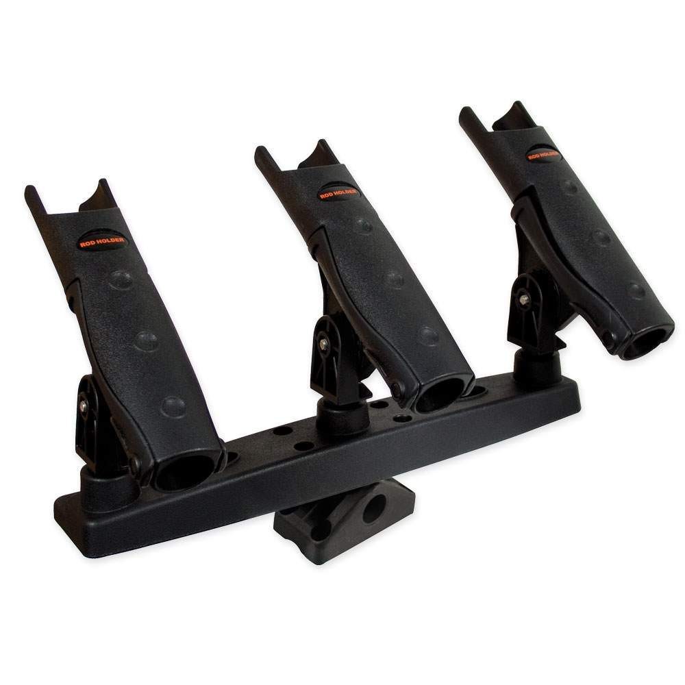 Alphaboat triple folding rod holder with 360° adjustment