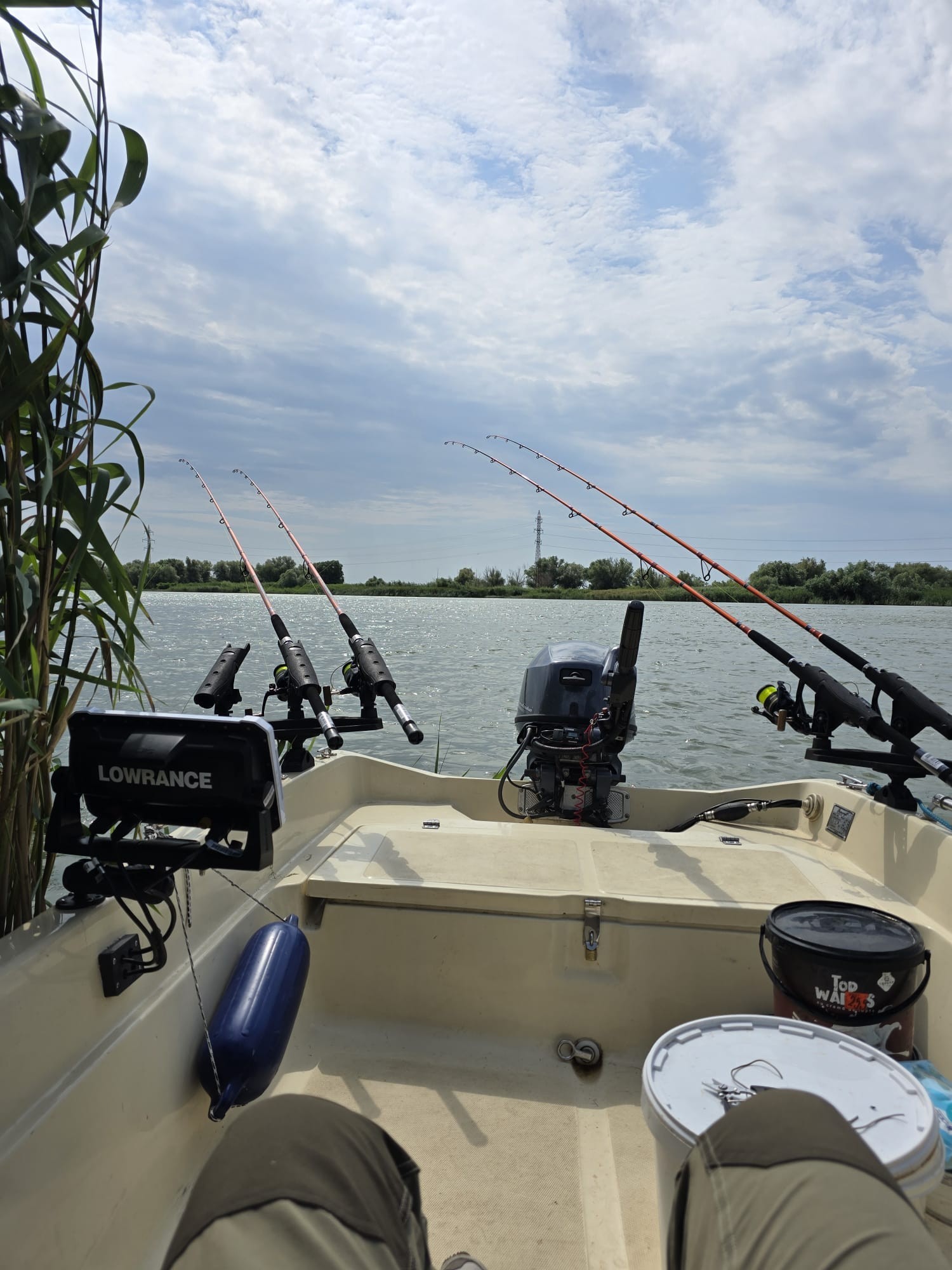 Alphaboat triple folding rod holder with 360° adjustment