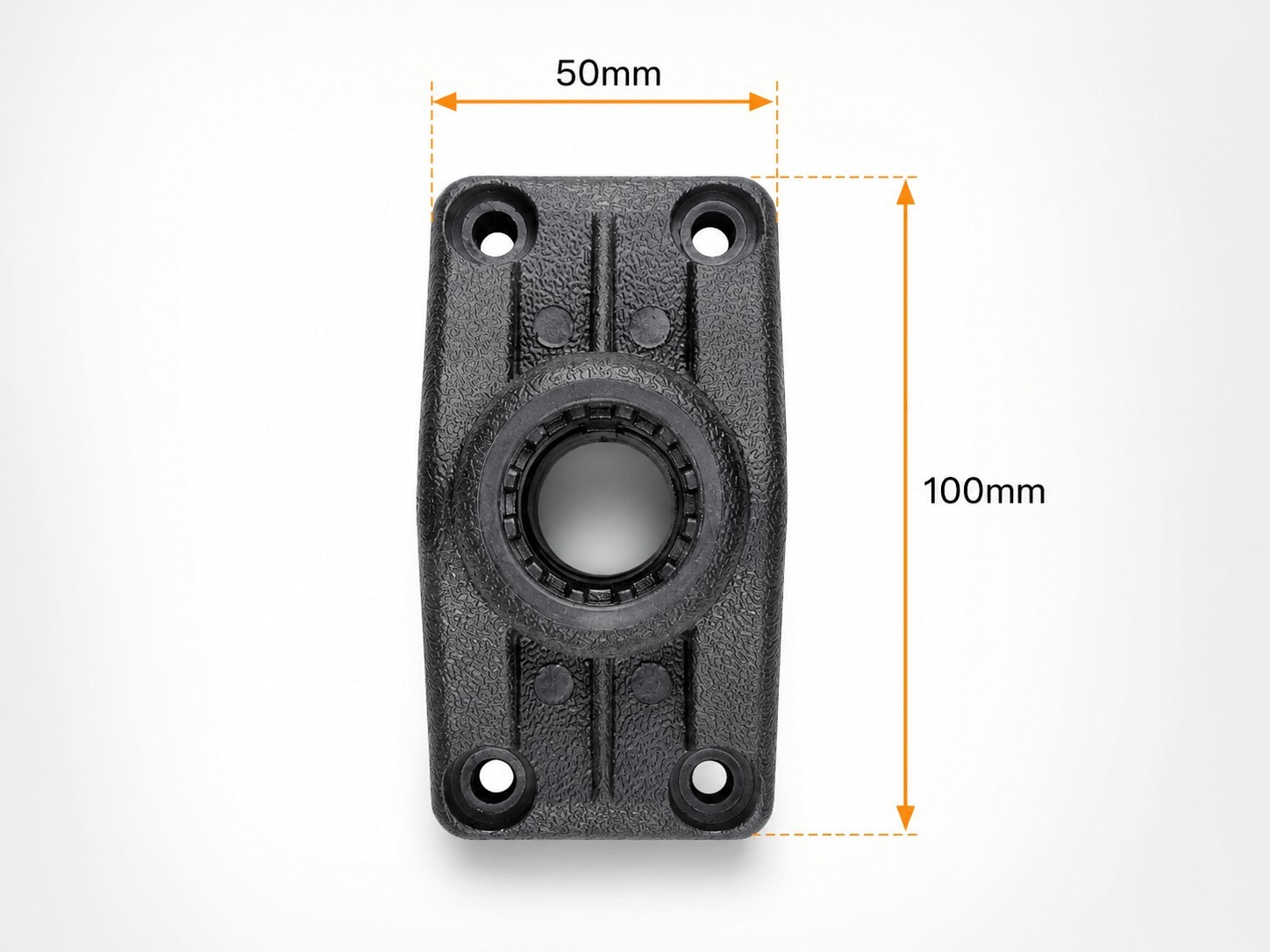 Alphaboat triple folding rod holder with 360° adjustment