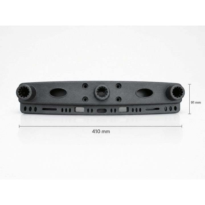 Alphaboat triple folding rod holder with 360° adjustment