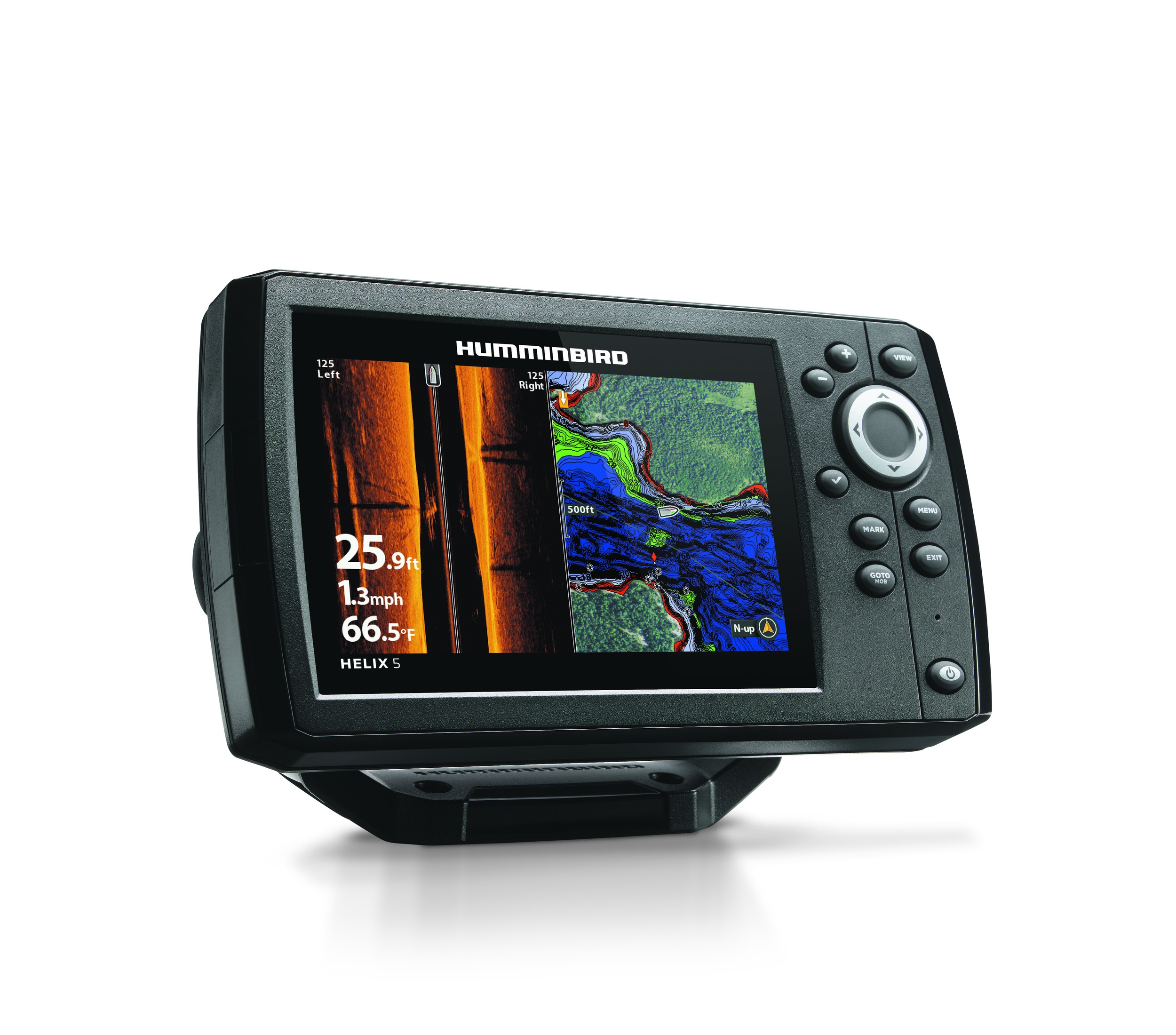 Sonar Humminbird HELIX 5 CHIRP GPS G3 – cu sondă – vedere 2