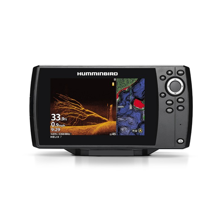 Sonar Humminbird HELIX 7 CHIRP MEGA DI GPS G4N – cu sondă – vedere 1