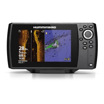 Sonar Humminbird HELIX 7 CHIRP SI GPS G4 – cu sondă – vedere 1
