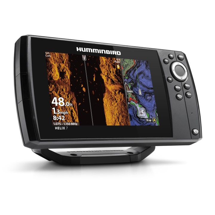 Sonar Humminbird HELIX 7 CHIRP MEGA SI GPS G4 – cu sondă – vedere 2
