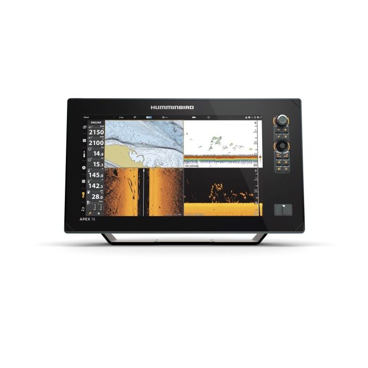 Sonar Humminbird APEX 16 MSI+ – cu sondă – vedere 1