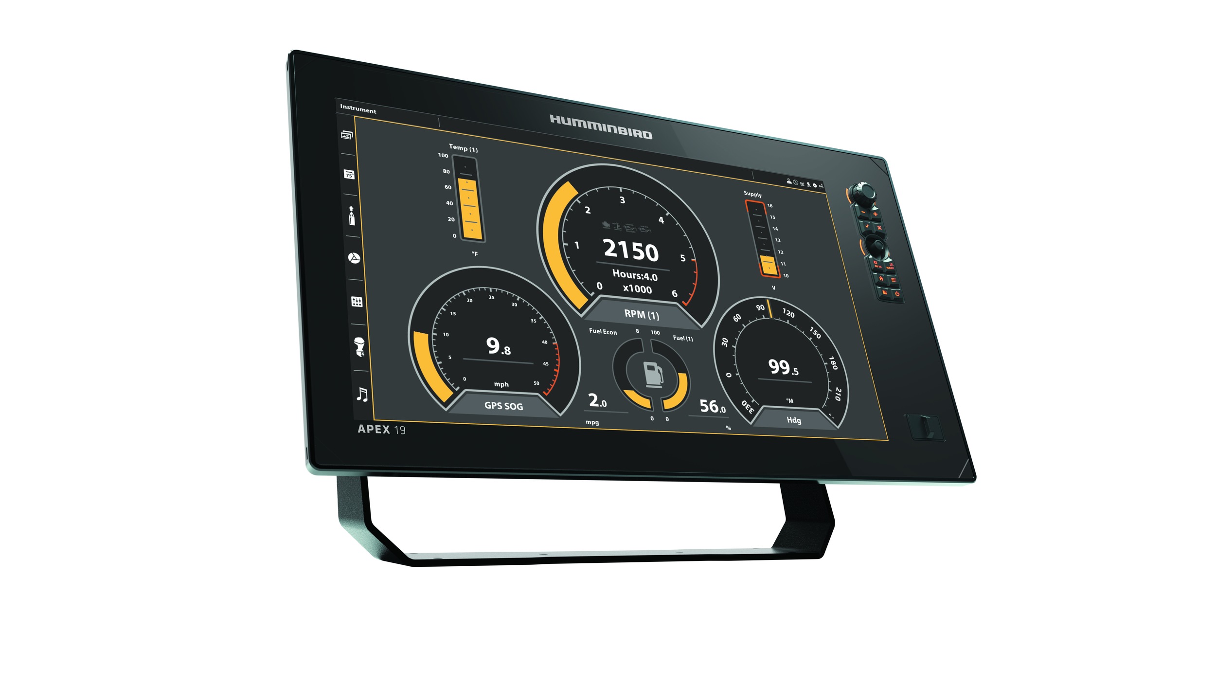 Sonar Humminbird APEX 19 MSI+ – fără sondă – vedere 2