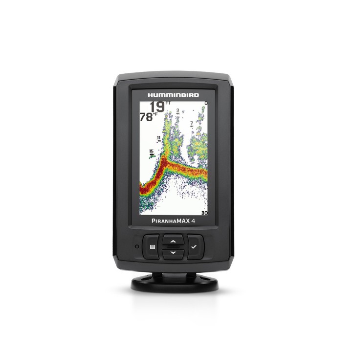 Sonar Humminbird PiranhaMAX 4 – cu sondă – vedere 1