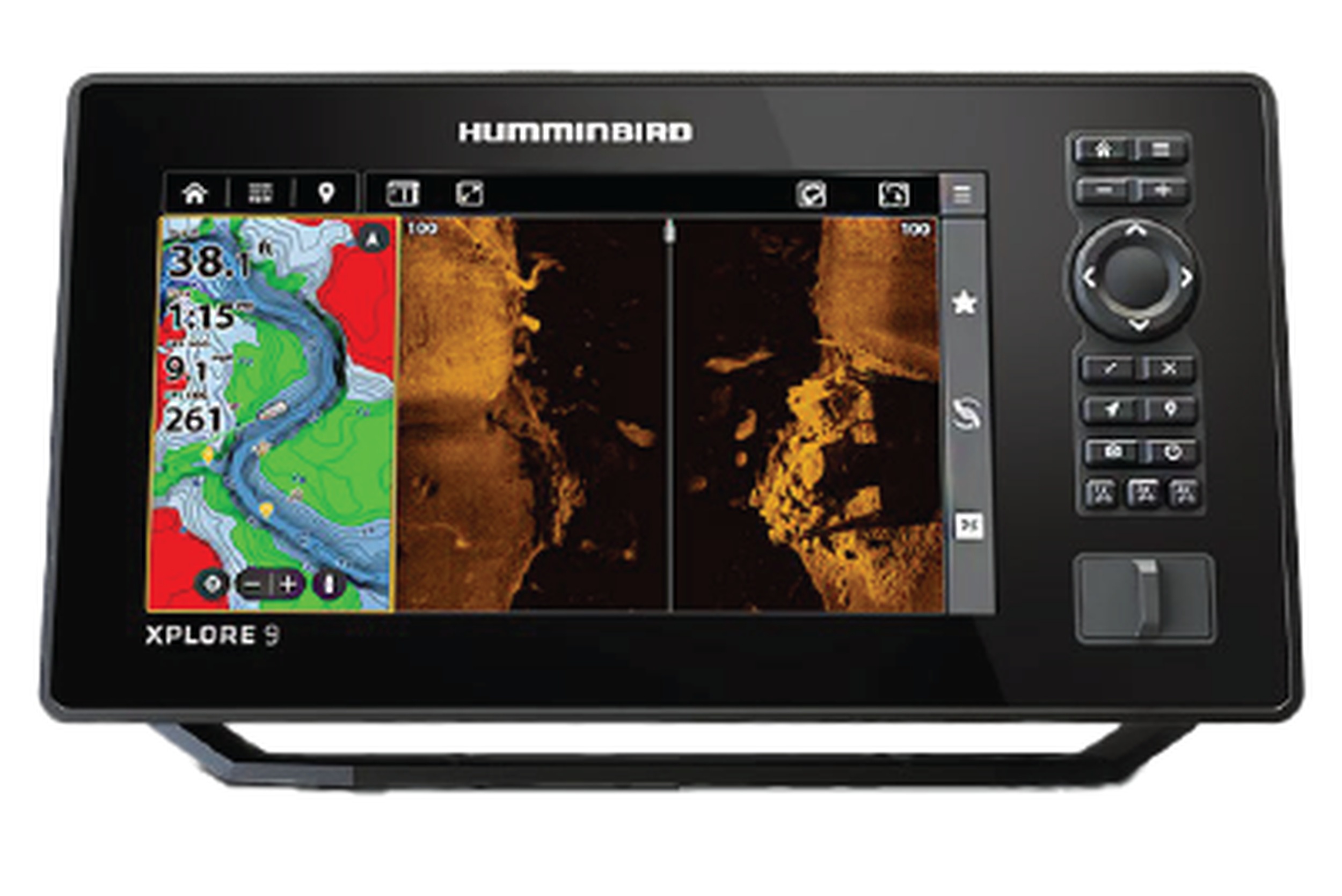 Sonar Humminbird XPLORE 9 CMSI+ – cu sondă – vedere 1
