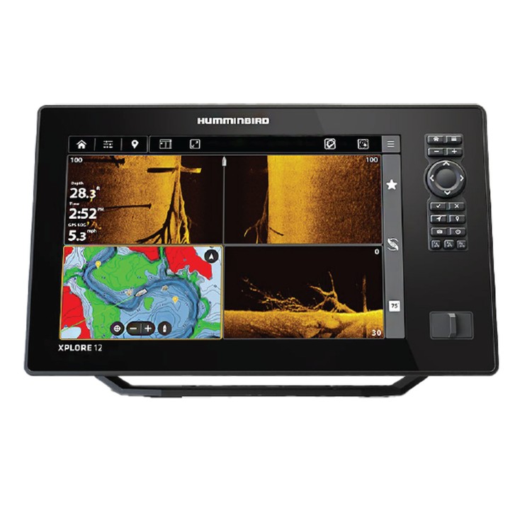 Sonar Humminbird XPLORE 12 CHO – fără sondă – vedere 1