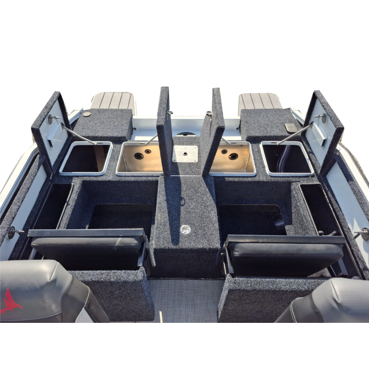 Alphaboat M520 – Barcă din aluminiu pentru pescuit