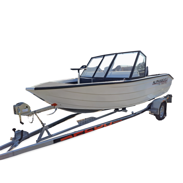 Alphaboat M520 – Barcă din aluminiu pentru pescuit