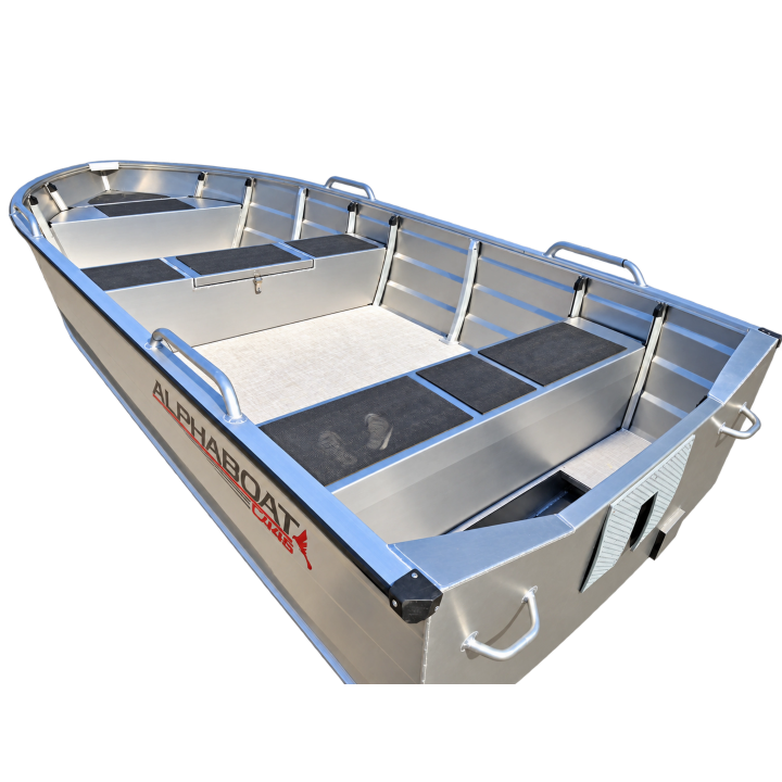 Alphaboat C445 PRO – interior văzut dinspre pupa