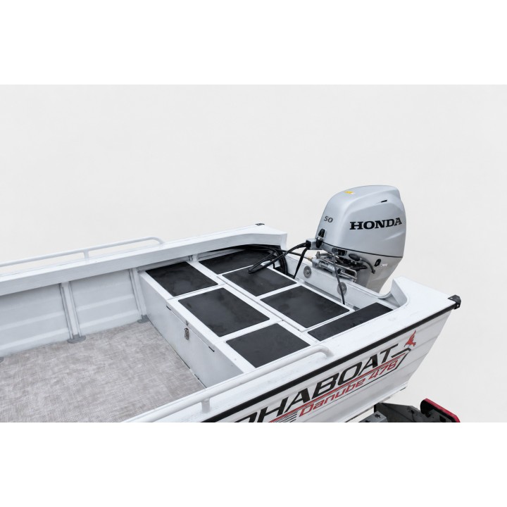 Alphaboat A478 – Barcă din aluminiu pentru pescuit și agrement