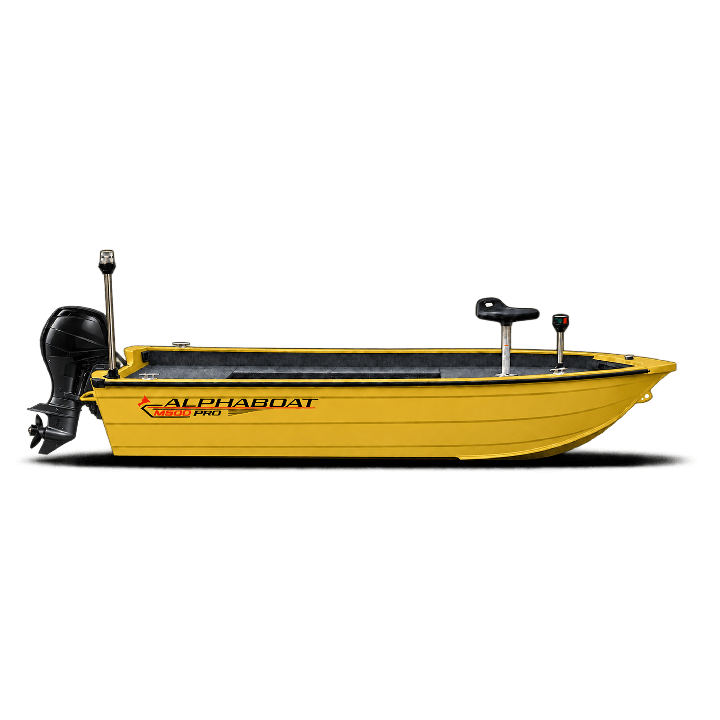Alphaboat M500, vedere laterală