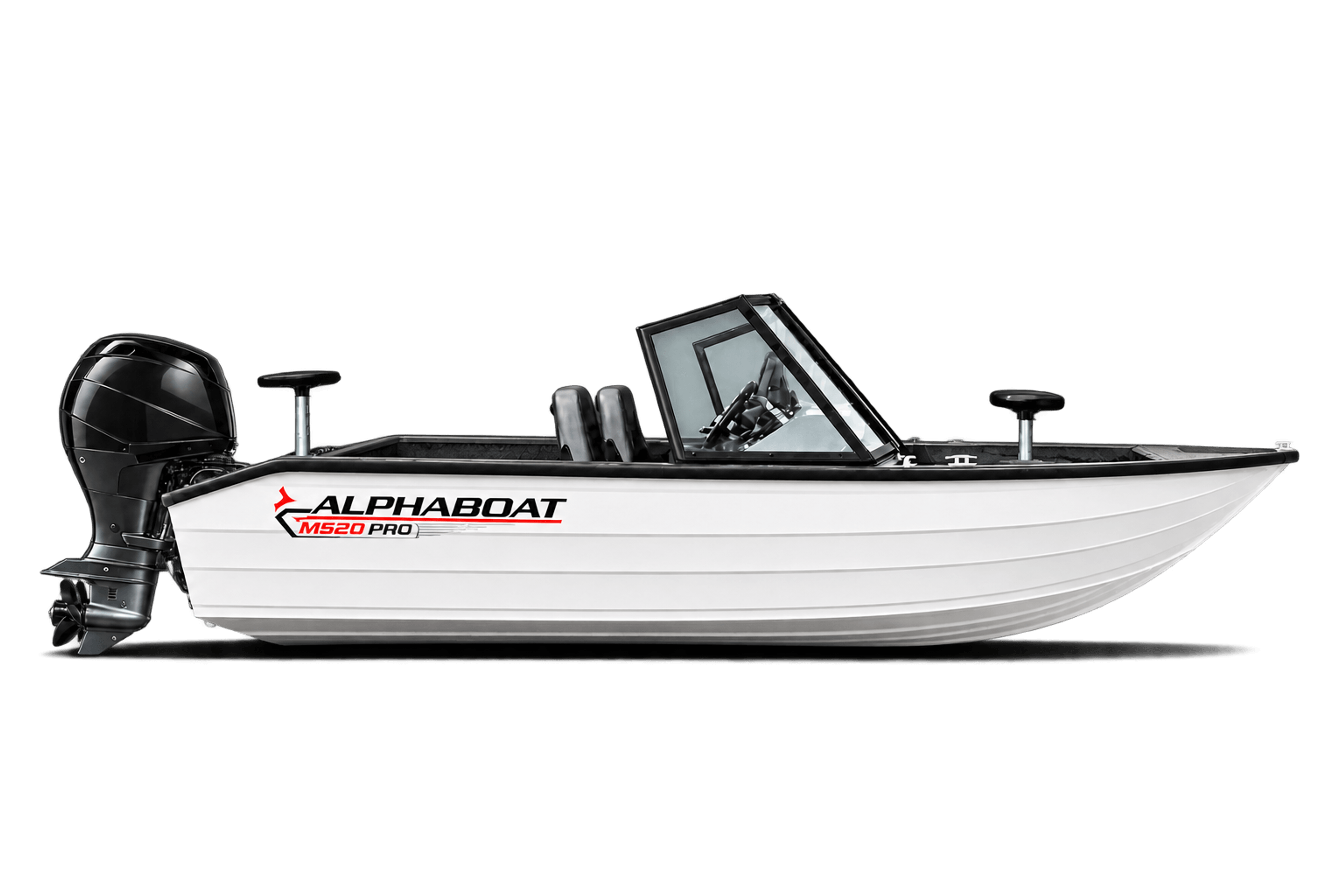 Alphaboat M520 – Barcă din aluminiu pentru pescuit
