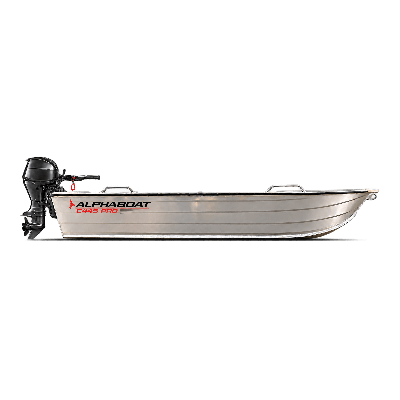 Alphaboat C445 PRO – Barcă din aluminiu pentru pescuit