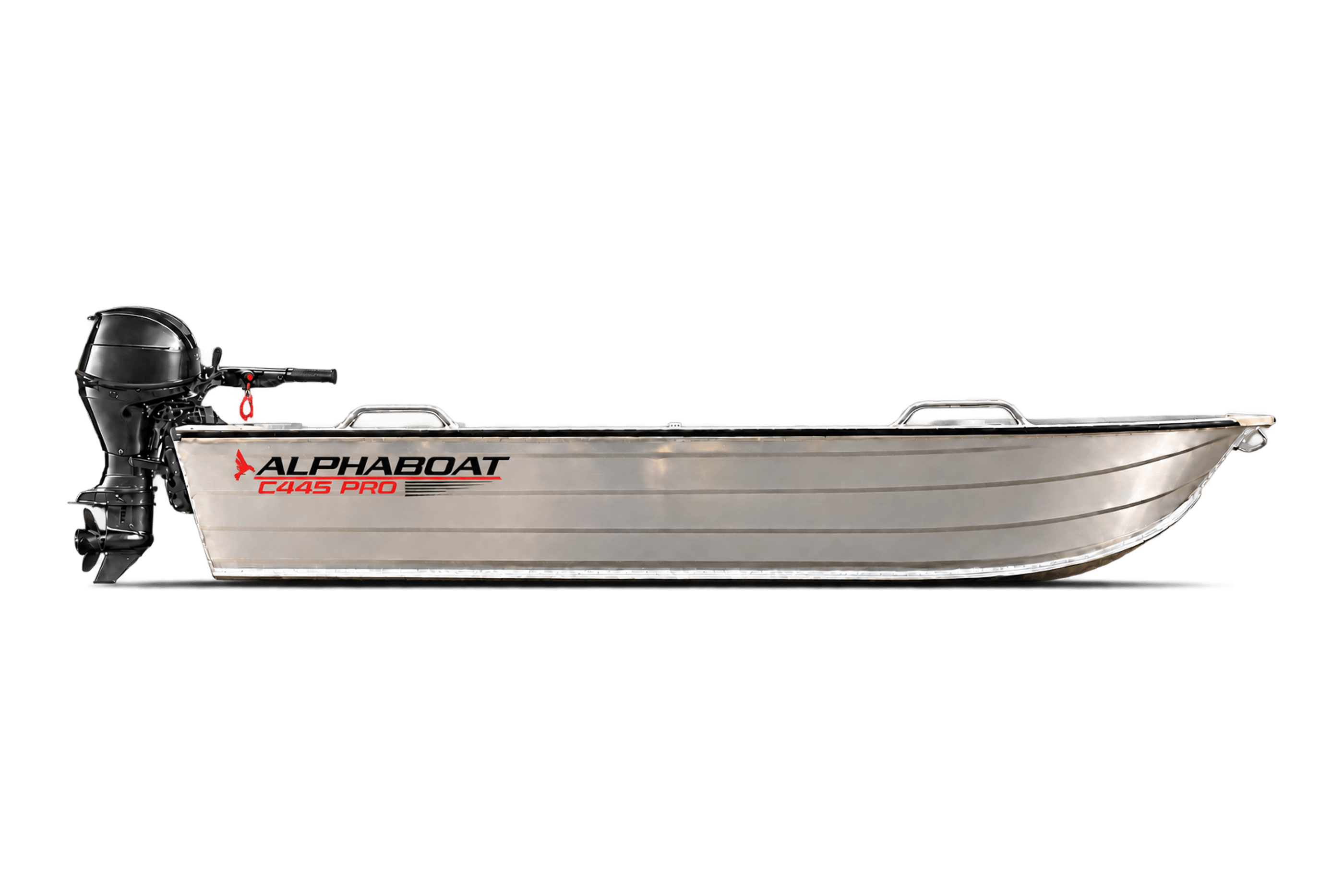 Alphaboat C445 PRO – Barcă din aluminiu pentru pescuit