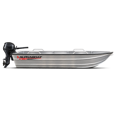 Alphaboat K380 – Barcă din aluminiu pentru pescuit și agrement