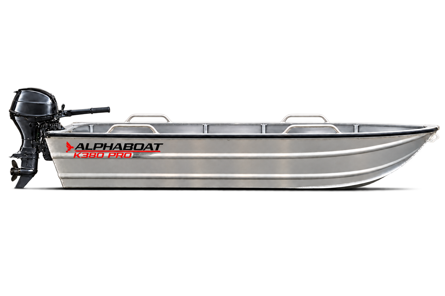 Alphaboat K380 PRO – Barcă din aluminiu pentru pescuit