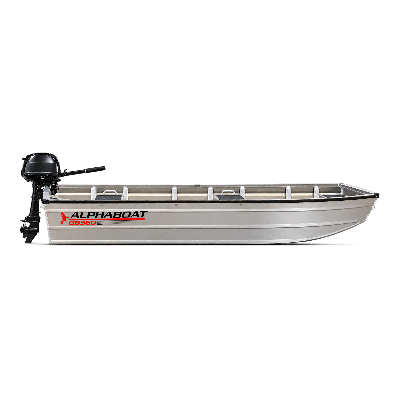 Alphaboat GB360 – Barcă din aluminiu pentru pescuit și agrement