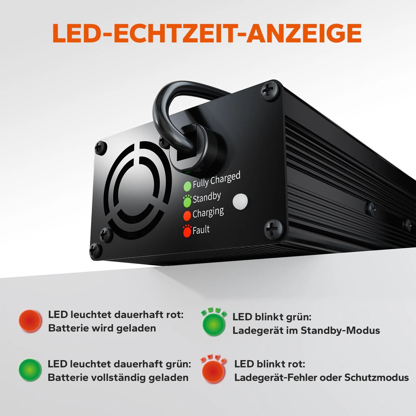 Încărcător LiTime LiFePO4 12 V 10 A