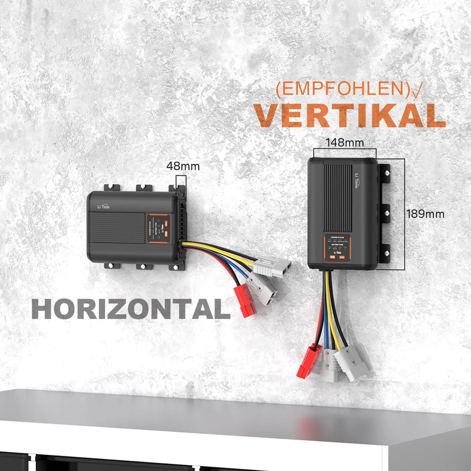 Încărcător LiTime DC-DC 12 V 40 A cu MPPT