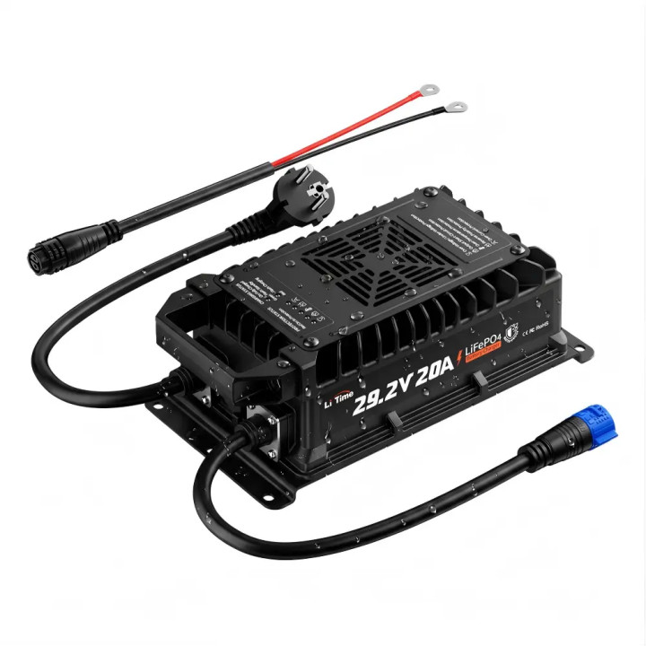 Încărcător LiTime LiFePO4 24 V 20 A IP67